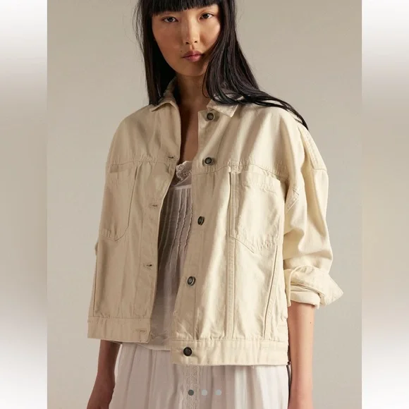 We The Free Opal Swing Denim Jacket - Picture 7 of 8